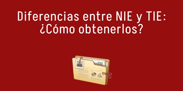 Diferencias entre NIE y TIE